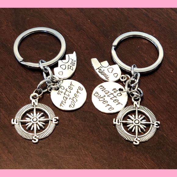 Best Friends Friendship Keychain Set - Picture 2 of 5